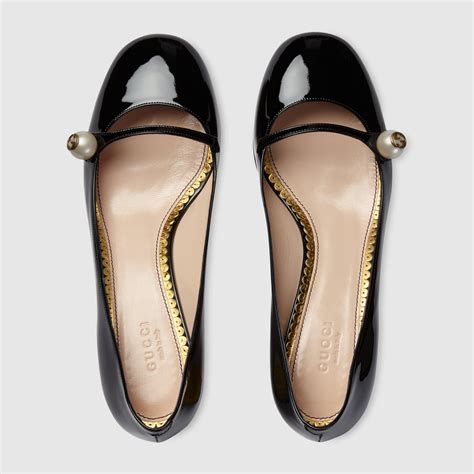 gucci taupe patent pumps|Gucci Pumps for Women .